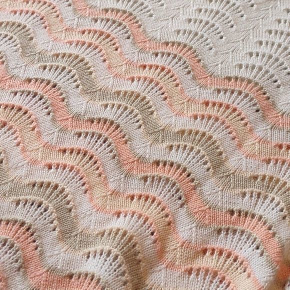 Vintage Jolie New York Scalloped Knit Sweater - Picture 6 of 9